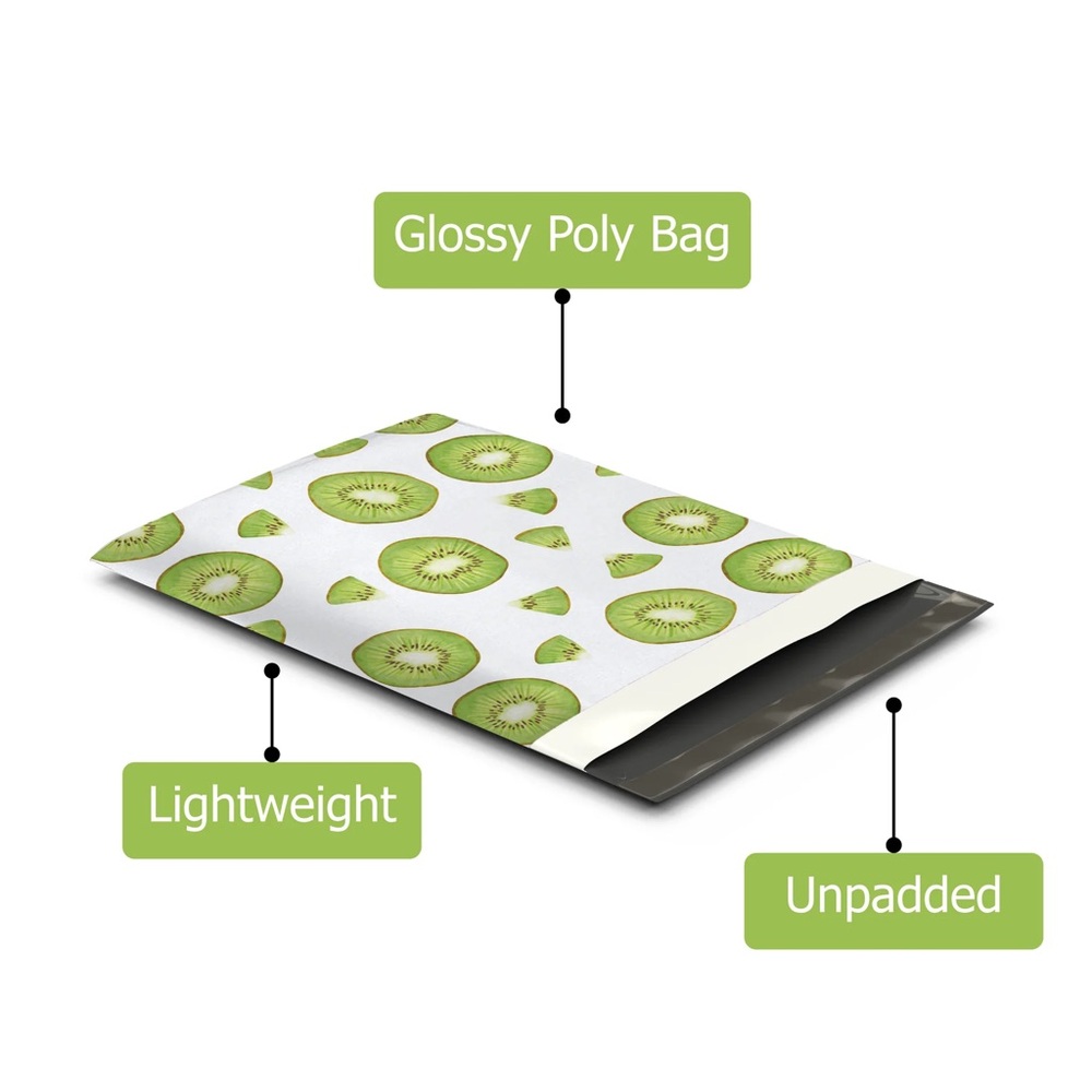 Kiwis 🥝 Poly Mailer’s 10x13 Pack of 25 - Picture 5 of 10